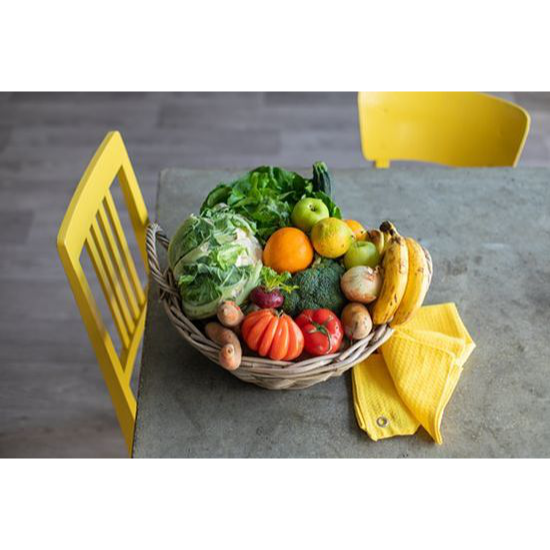Organic fruit and vegetable basket, the Essential