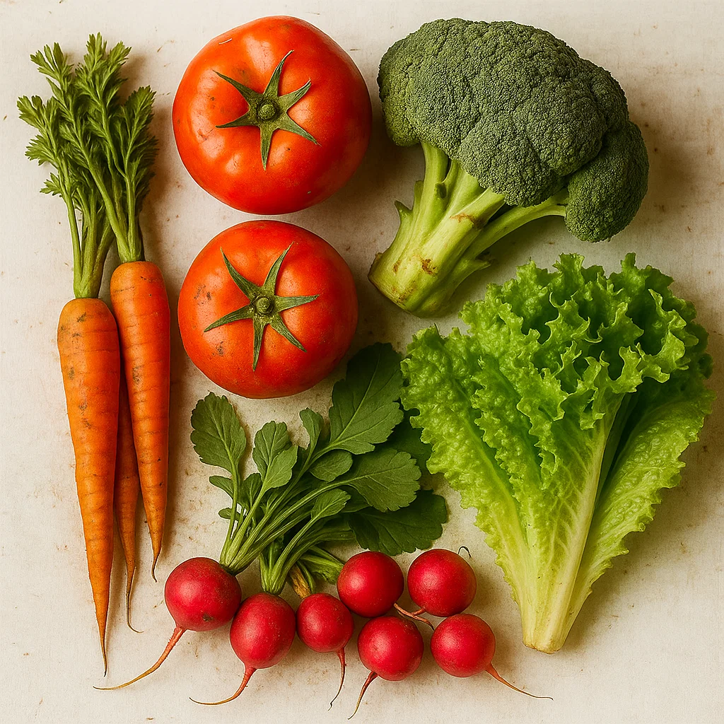 Légumes frais, comme au jardin