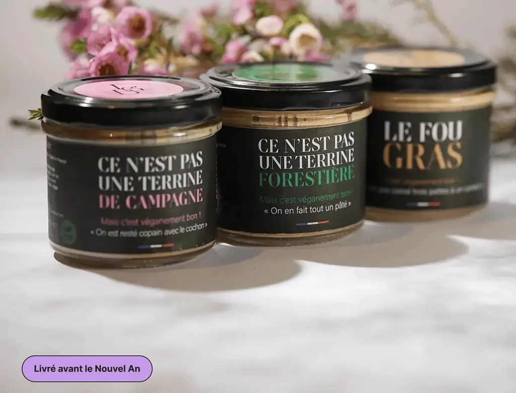 Pack Fou-gras et terrine de campagne vegan à sauver