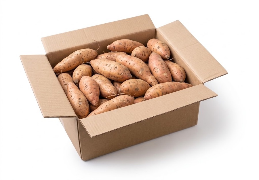Carton de patates douces BIO – 8kg